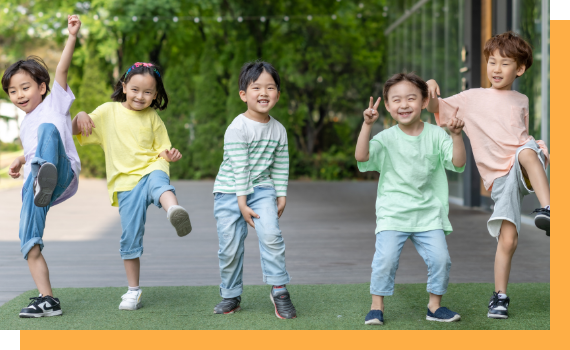 子どもたちの写真